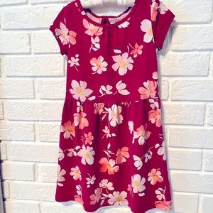 Carter’s-Girls Floral Cotton Dress